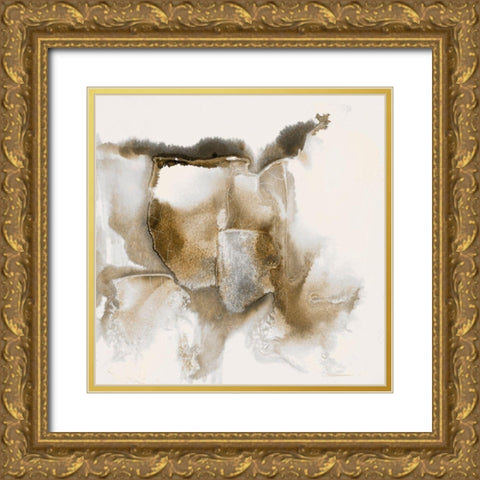 Drifting Sands II Gold Ornate Wood Framed Art Print with Double Matting by Finch, Scherrer