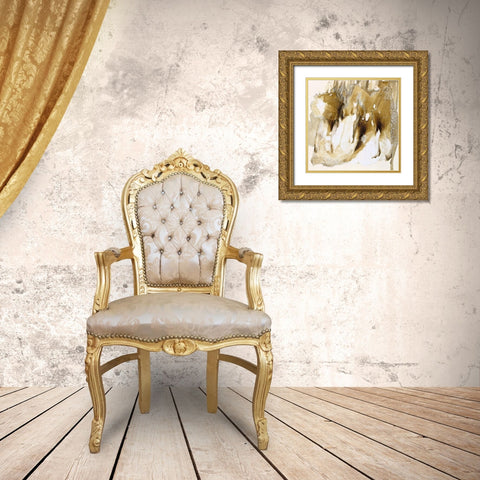 Drifting Sands V Gold Ornate Wood Framed Art Print with Double Matting by Finch, Scherrer