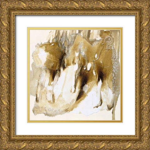 Drifting Sands V Gold Ornate Wood Framed Art Print with Double Matting by Finch, Scherrer