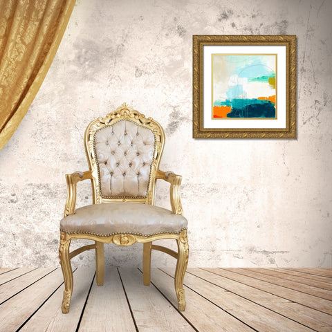 Atmospheric VII Gold Ornate Wood Framed Art Print with Double Matting by Vess, June Erica