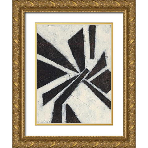 Symbiotic VI Gold Ornate Wood Framed Art Print with Double Matting by Vess, June Erica