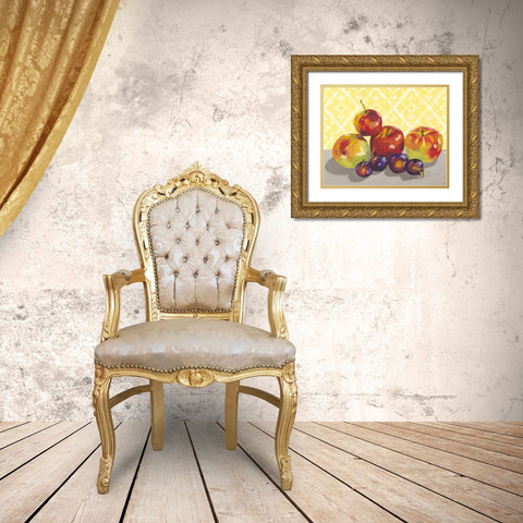 Ripe Fruit II Gold Ornate Wood Framed Art Print with Double Matting by Miller, Dianne