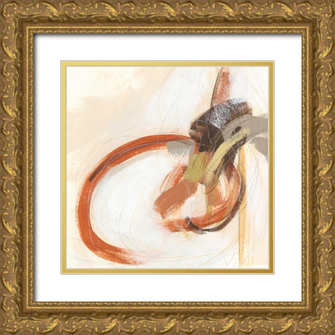 Upstage III Gold Ornate Wood Framed Art Print with Double Matting by Vess, June Erica