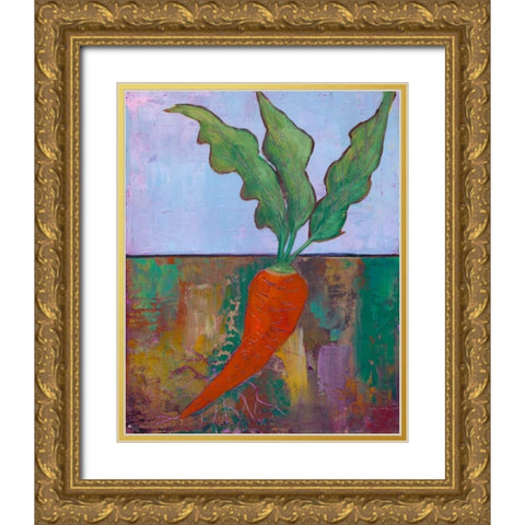 Veggie Garden VII Gold Ornate Wood Framed Art Print with Double Matting by Altug, Mehmet