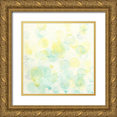 Ocean Tetra II Gold Ornate Wood Framed Art Print with Double Matting by Lam, Vanna