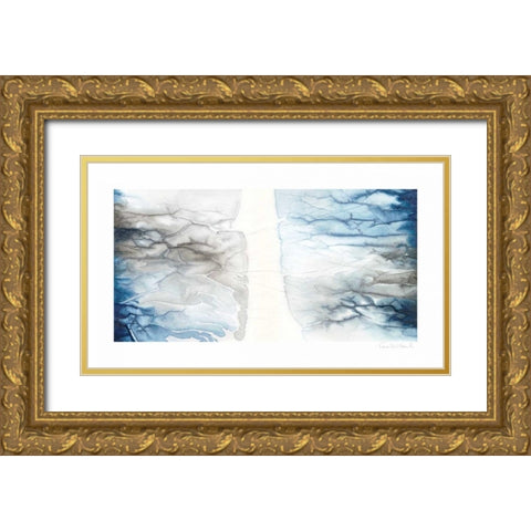 Transfixed I Gold Ornate Wood Framed Art Print with Double Matting by Stramel, Renee W.