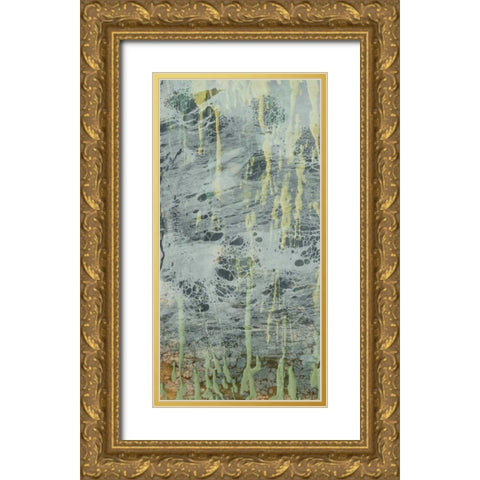 Marbled Plane I Gold Ornate Wood Framed Art Print with Double Matting by Goldberger, Jennifer