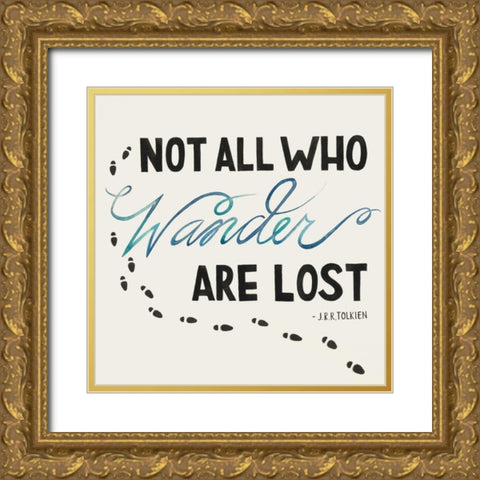 Road Trip III Gold Ornate Wood Framed Art Print with Double Matting by Popp, Grace