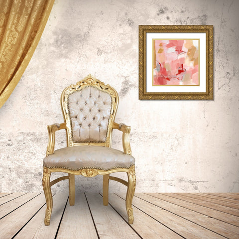 Apple Pie Gold Ornate Wood Framed Art Print with Double Matting by Long, Christina