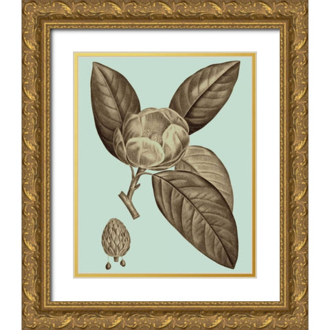 Flowering Trees VI Gold Ornate Wood Framed Art Print with Double Matting by Vision Studio