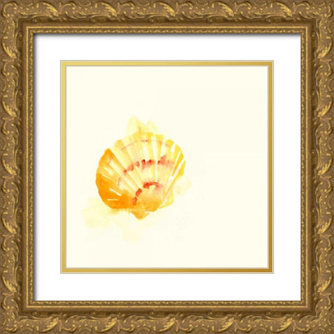 Tidal Impressions I Gold Ornate Wood Framed Art Print with Double Matting by Vess, June Erica