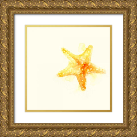 Tidal Impressions III Gold Ornate Wood Framed Art Print with Double Matting by Vess, June Erica