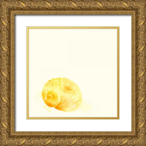 Tidal Impressions VI Gold Ornate Wood Framed Art Print with Double Matting by Vess, June Erica