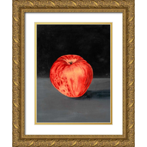 Fruit on Shelf I Gold Ornate Wood Framed Art Print with Double Matting by McCavitt, Naomi
