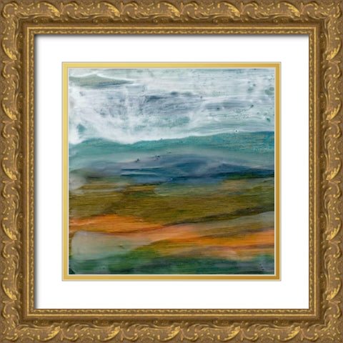 Misty Mountain I Gold Ornate Wood Framed Art Print with Double Matting by Ludwig, Alicia