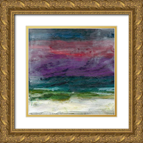 Red Sky at Night I Gold Ornate Wood Framed Art Print with Double Matting by Ludwig, Alicia