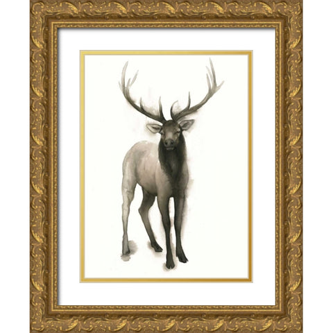 Majestic Wildlife II Gold Ornate Wood Framed Art Print with Double Matting by Popp, Grace