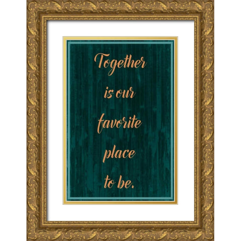 Spice Family Rules II Gold Ornate Wood Framed Art Print with Double Matting by Popp, Grace