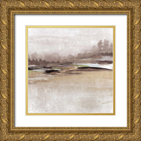 Forest Glimpse I Gold Ornate Wood Framed Art Print with Double Matting by Orlov, Irena