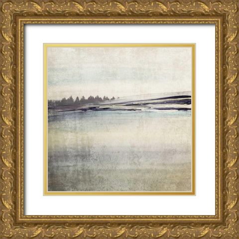 Forest Glimpse II Gold Ornate Wood Framed Art Print with Double Matting by Orlov, Irena