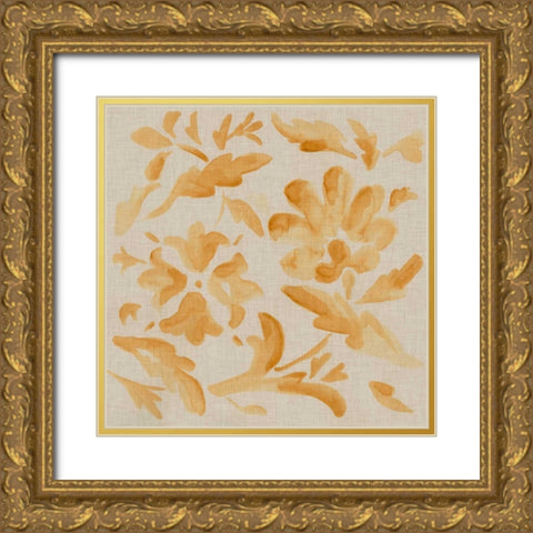 Meadow Walk IV Gold Ornate Wood Framed Art Print with Double Matting by Zarris, Chariklia