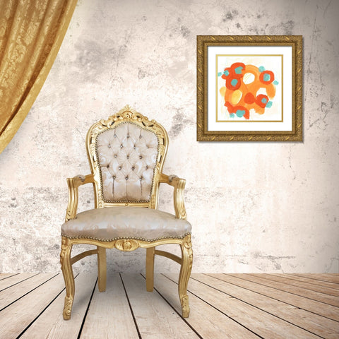 Bright Idea II Gold Ornate Wood Framed Art Print with Double Matting by Vess, June Erica