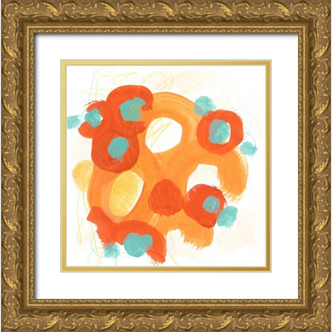 Bright Idea II Gold Ornate Wood Framed Art Print with Double Matting by Vess, June Erica