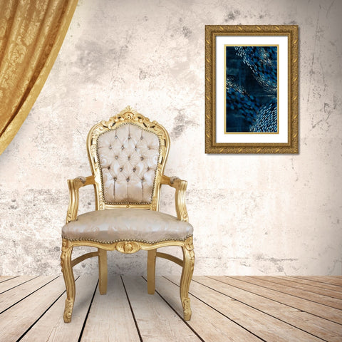 Moon Tide II Gold Ornate Wood Framed Art Print with Double Matting by Popp, Grace
