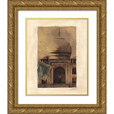 Travel Snapshots V Gold Ornate Wood Framed Art Print with Double Matting by Butler, John