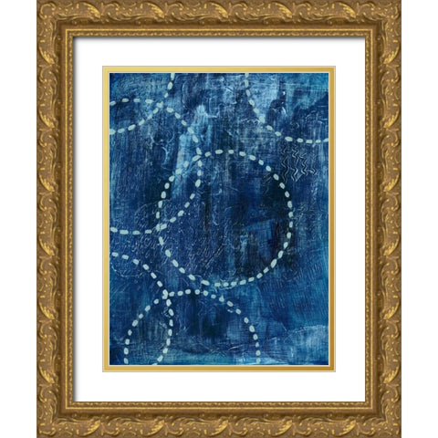 Drifting II Gold Ornate Wood Framed Art Print with Double Matting by Popp, Grace