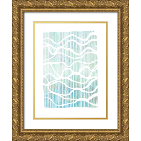 Exverse Gold Ornate Wood Framed Art Print with Double Matting by Goldberger, Jennifer