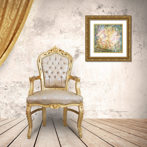 Coral Party II Gold Ornate Wood Framed Art Print with Double Matting by Studio W