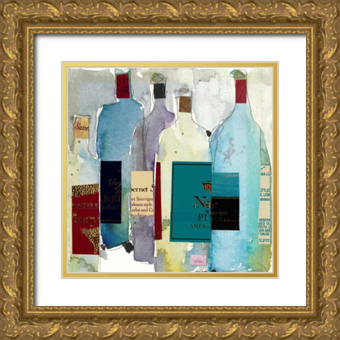 Nassau Experience III Gold Ornate Wood Framed Art Print with Double Matting by Dixon, Samuel