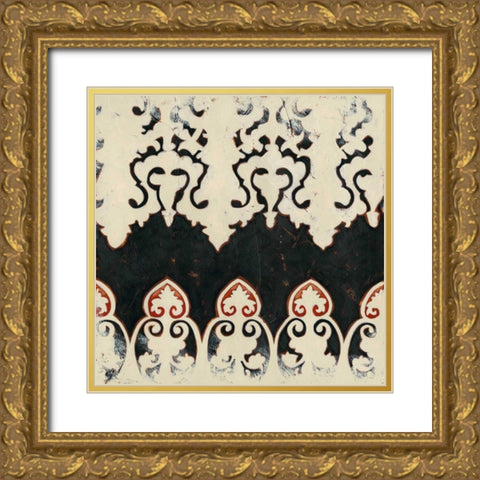 Bolero II Gold Ornate Wood Framed Art Print with Double Matting by Zarris, Chariklia