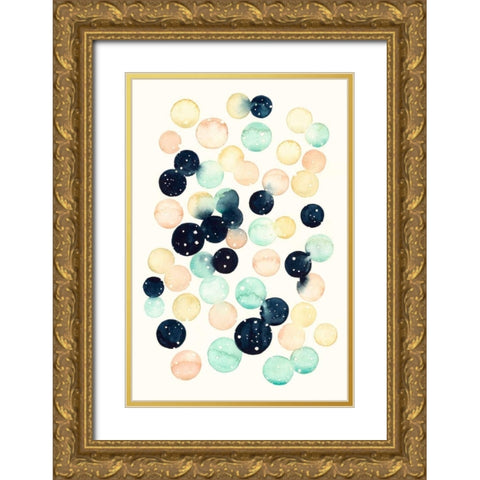 Lens Flare I Gold Ornate Wood Framed Art Print with Double Matting by Popp, Grace
