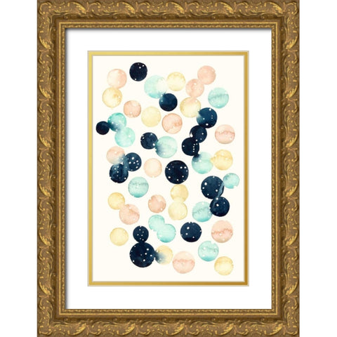 Lens Flare II Gold Ornate Wood Framed Art Print with Double Matting by Popp, Grace