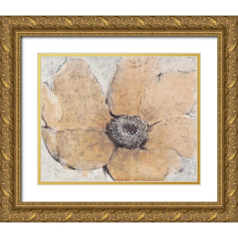 Transparency Flower III Gold Ornate Wood Framed Art Print with Double Matting by OToole, Tim