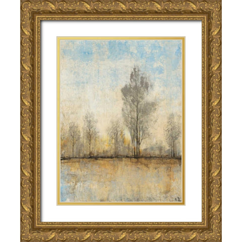 Quiet Nature I Gold Ornate Wood Framed Art Print with Double Matting by OToole, Tim