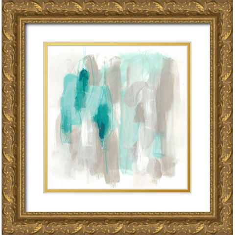 Coastal Fog I Gold Ornate Wood Framed Art Print with Double Matting by Vess, June Erica