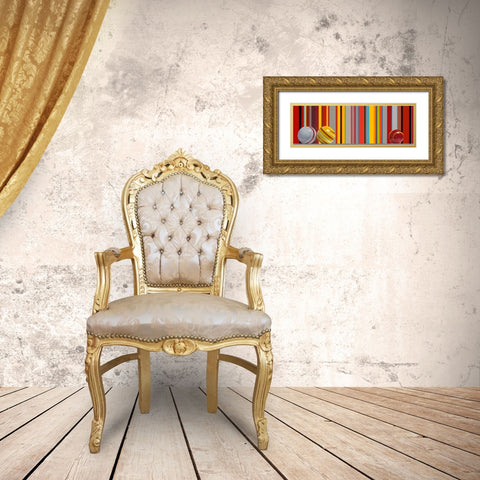 The Four Seasons - Fall Gold Ornate Wood Framed Art Print with Double Matting by Cholakian, Kevork