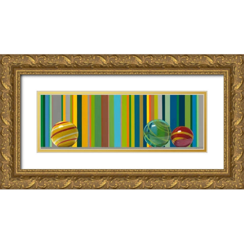 The Four Seasons - Spring Gold Ornate Wood Framed Art Print with Double Matting by Cholakian, Kevork
