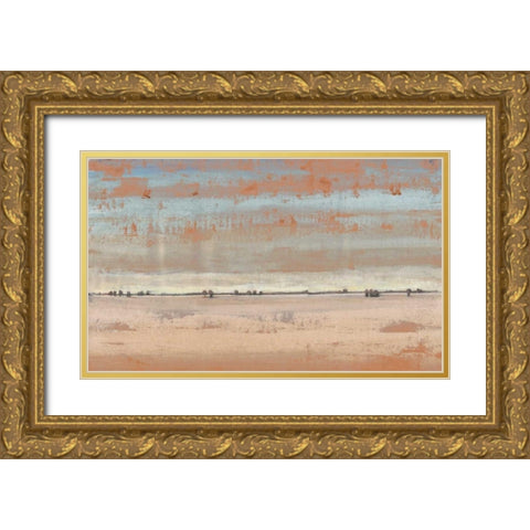 Southwest Vista I Gold Ornate Wood Framed Art Print with Double Matting by OToole, Tim