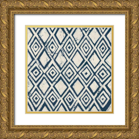 Singsong VI Gold Ornate Wood Framed Art Print with Double Matting by Zarris, Chariklia