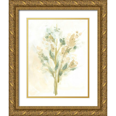 Sagebrush Bouquet I Gold Ornate Wood Framed Art Print with Double Matting by Vess, June Erica