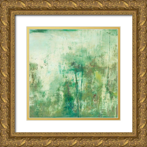 Down by the River II Gold Ornate Wood Framed Art Print with Double Matting by Fuchs, Jodi