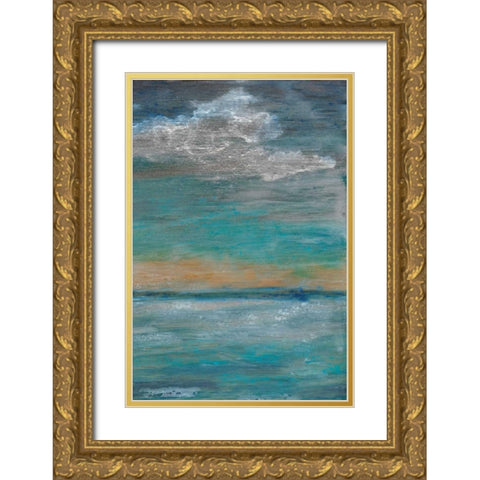 After the Storm II Gold Ornate Wood Framed Art Print with Double Matting by Ludwig, Alicia