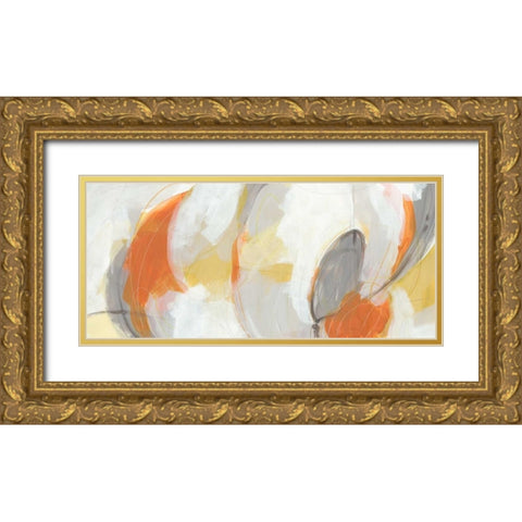 Ignite III Gold Ornate Wood Framed Art Print with Double Matting by Vess, June Erica