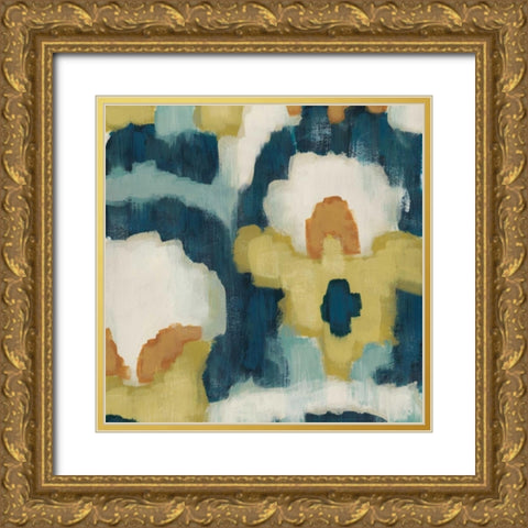 Cascade II Gold Ornate Wood Framed Art Print with Double Matting by Vess, June Erica