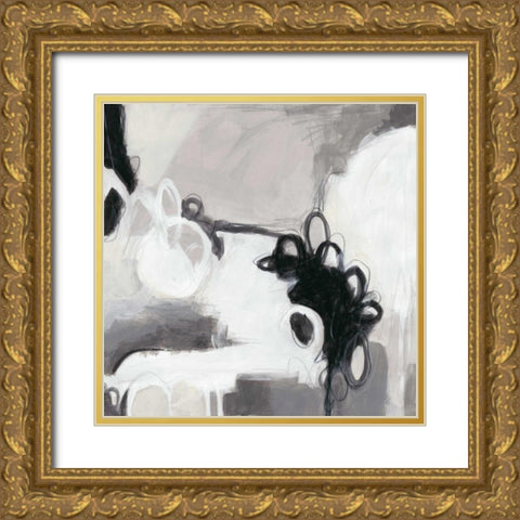 Inflexion II Gold Ornate Wood Framed Art Print with Double Matting by Vess, June Erica