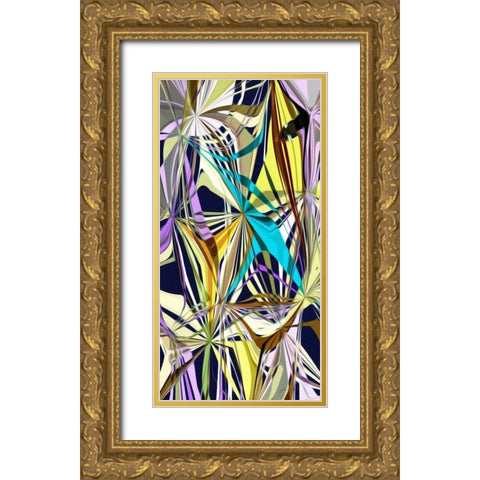 Access I Gold Ornate Wood Framed Art Print with Double Matting by Burghardt, James